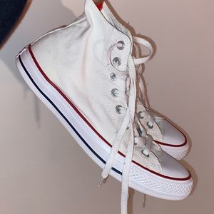 White High Top Converse